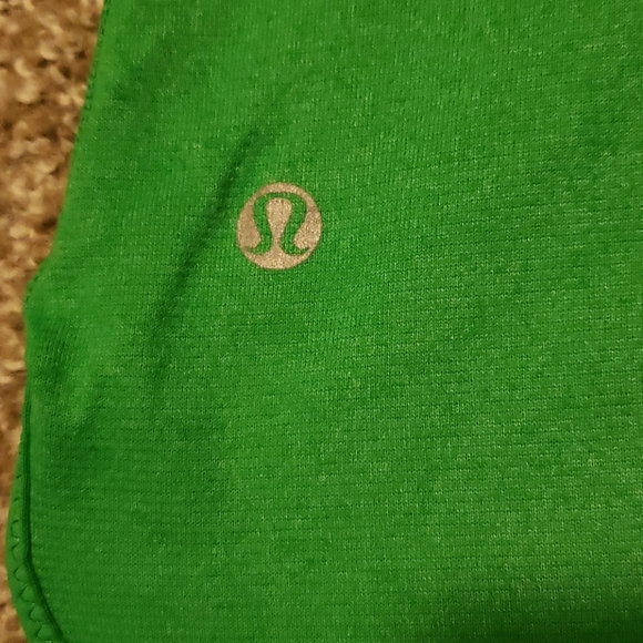 Lululemon 105F Singlet tank top Sz 2 Green - Picture 4 of 5